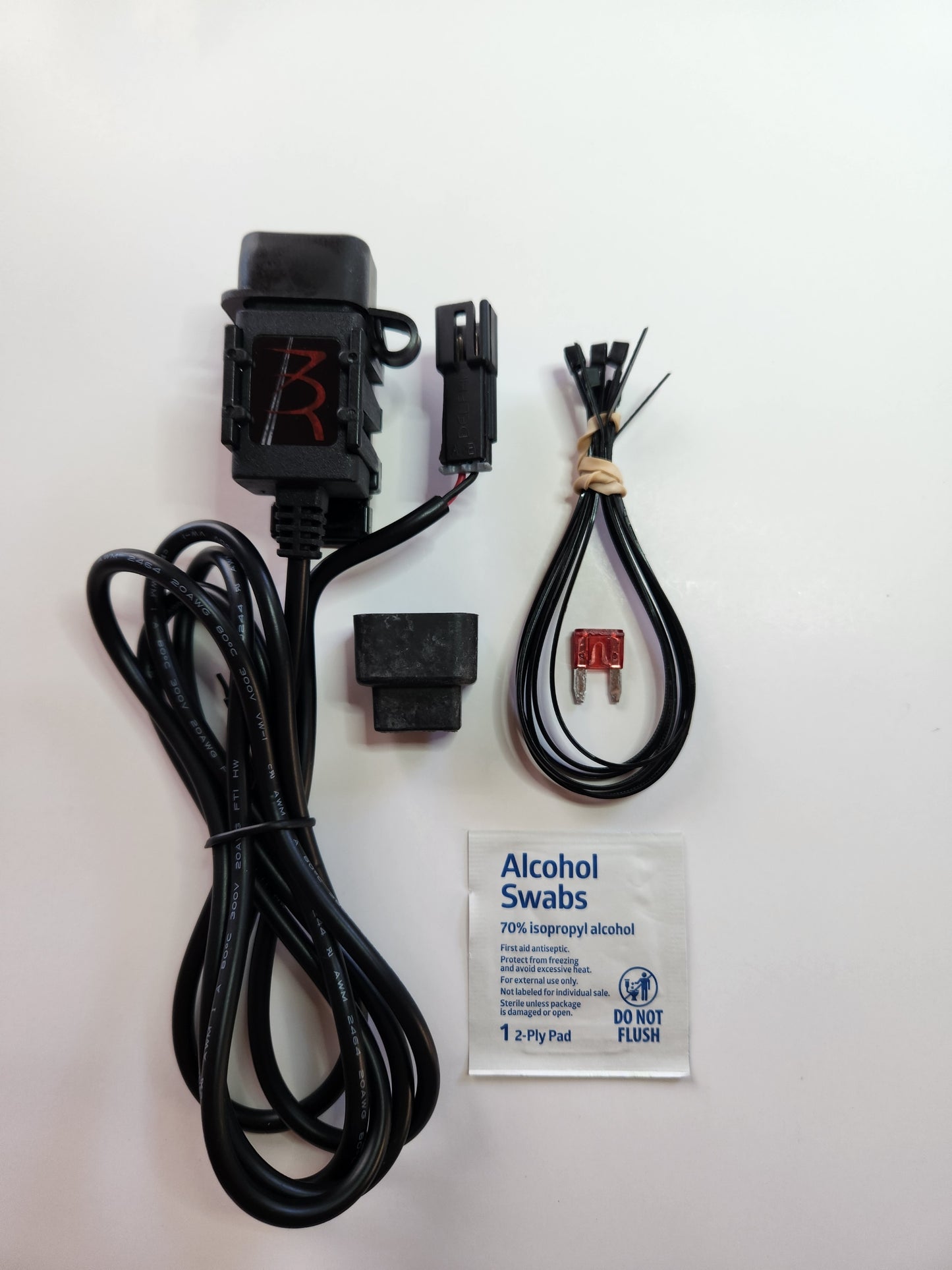 TAPP-IN All-weather USB power port for Indian Motorcycles with 2-Pin Conn