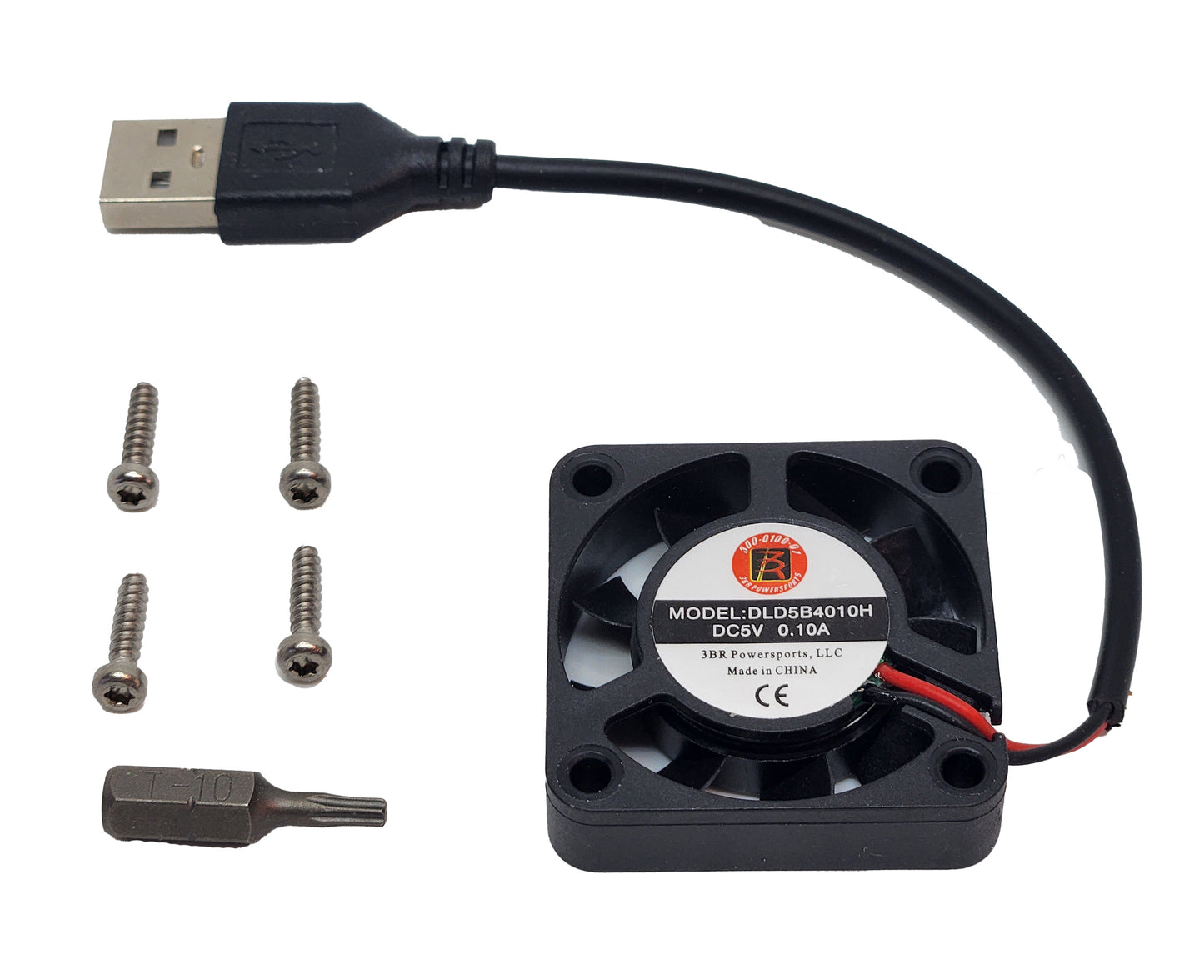 Fan Kit, Sun Shield 40x40x10mm