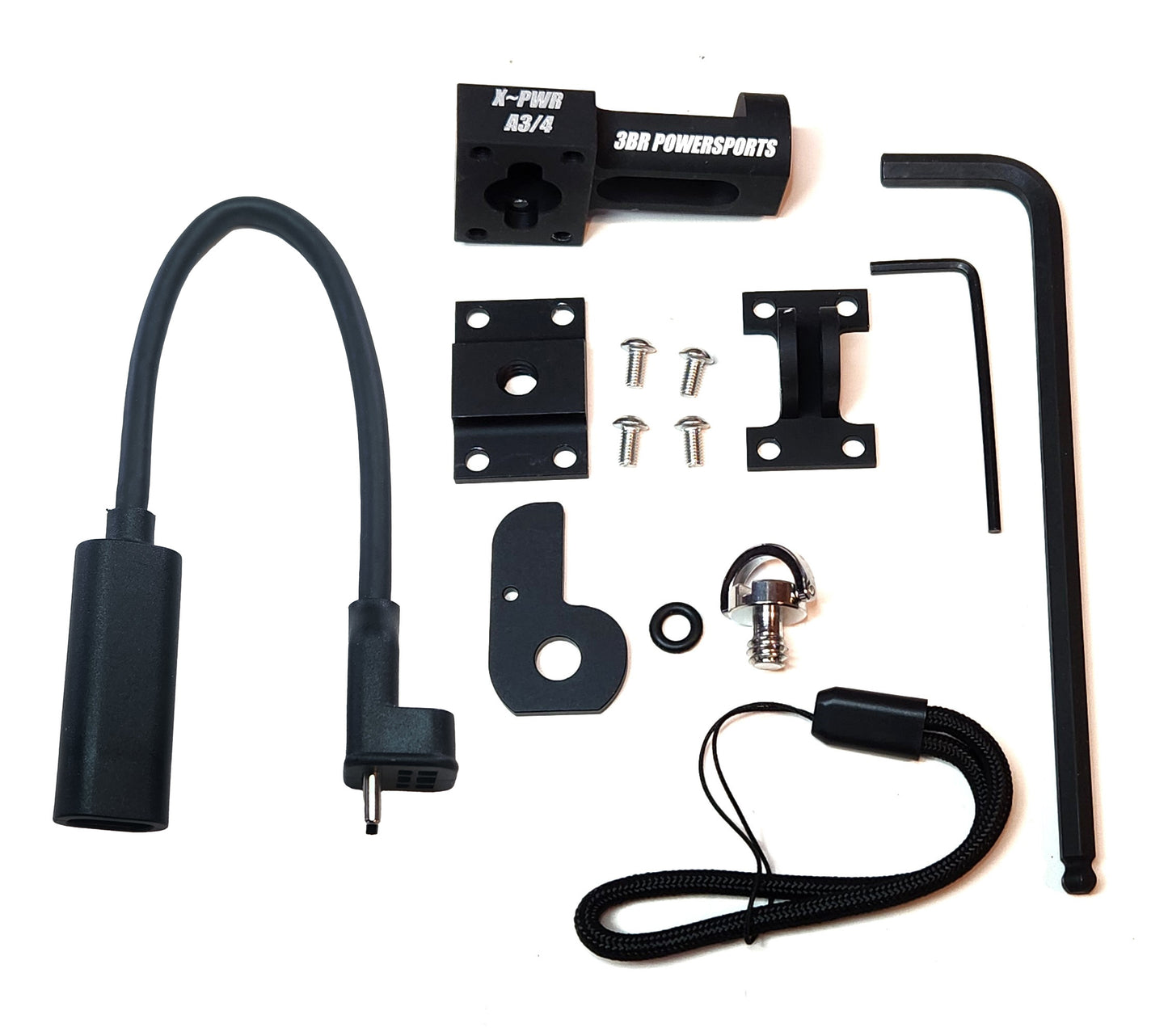 X~PWR A3/4 External Power Kit for DJI Action 3/4/5 PRO camera with SmallRig Mount Frame