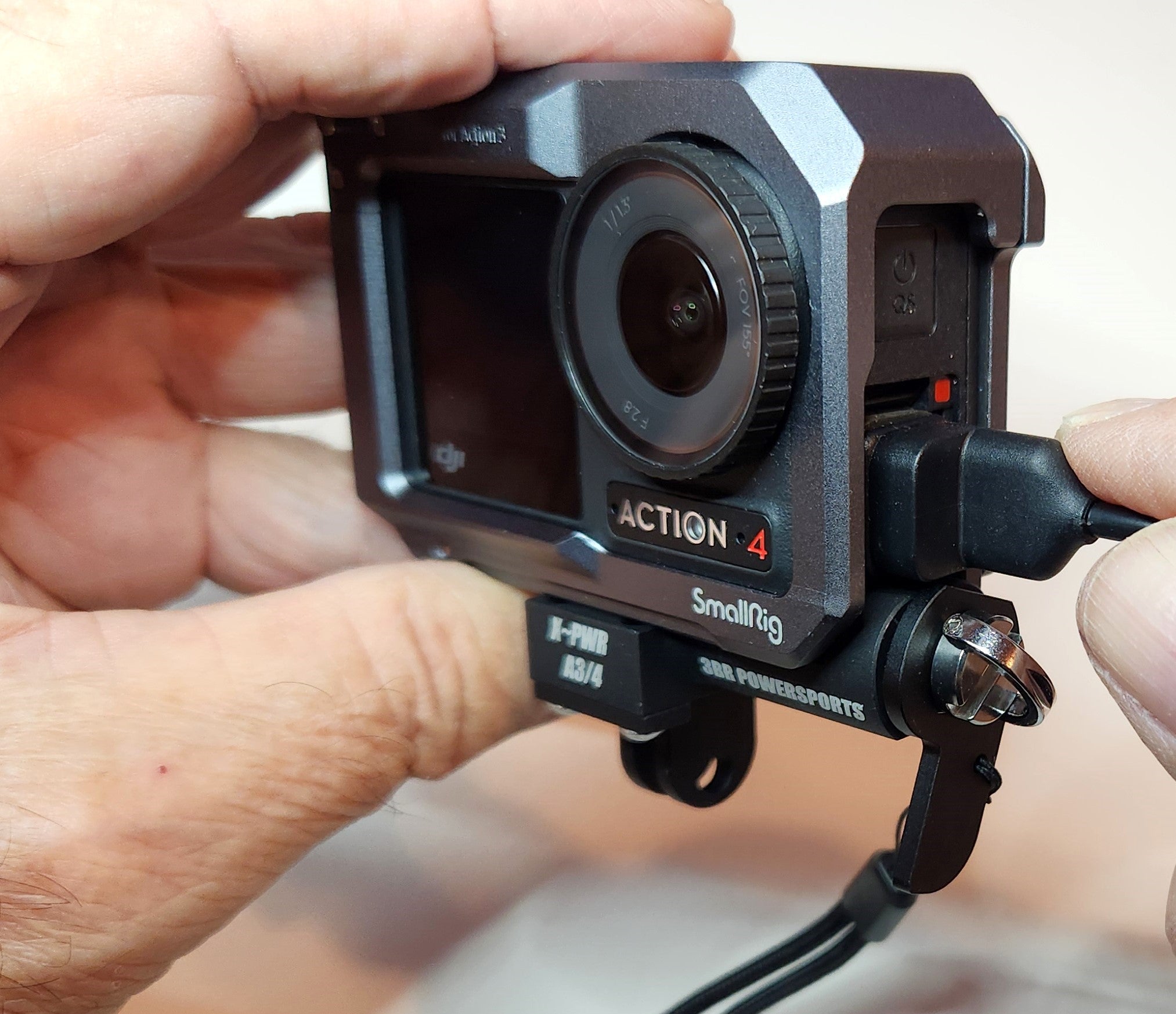 Lot De 3 Adaptateurs Trépied Pour Caméra D’action | Compatible DJI Osmo Action, GoPro Hero, Insta360 - Filetage 6,35 Mm - 12