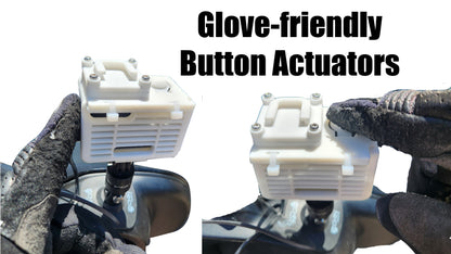 X~PWR SS A3/4 External Power kit with Sun Shield for DJI Action 3/4/5 Cameras