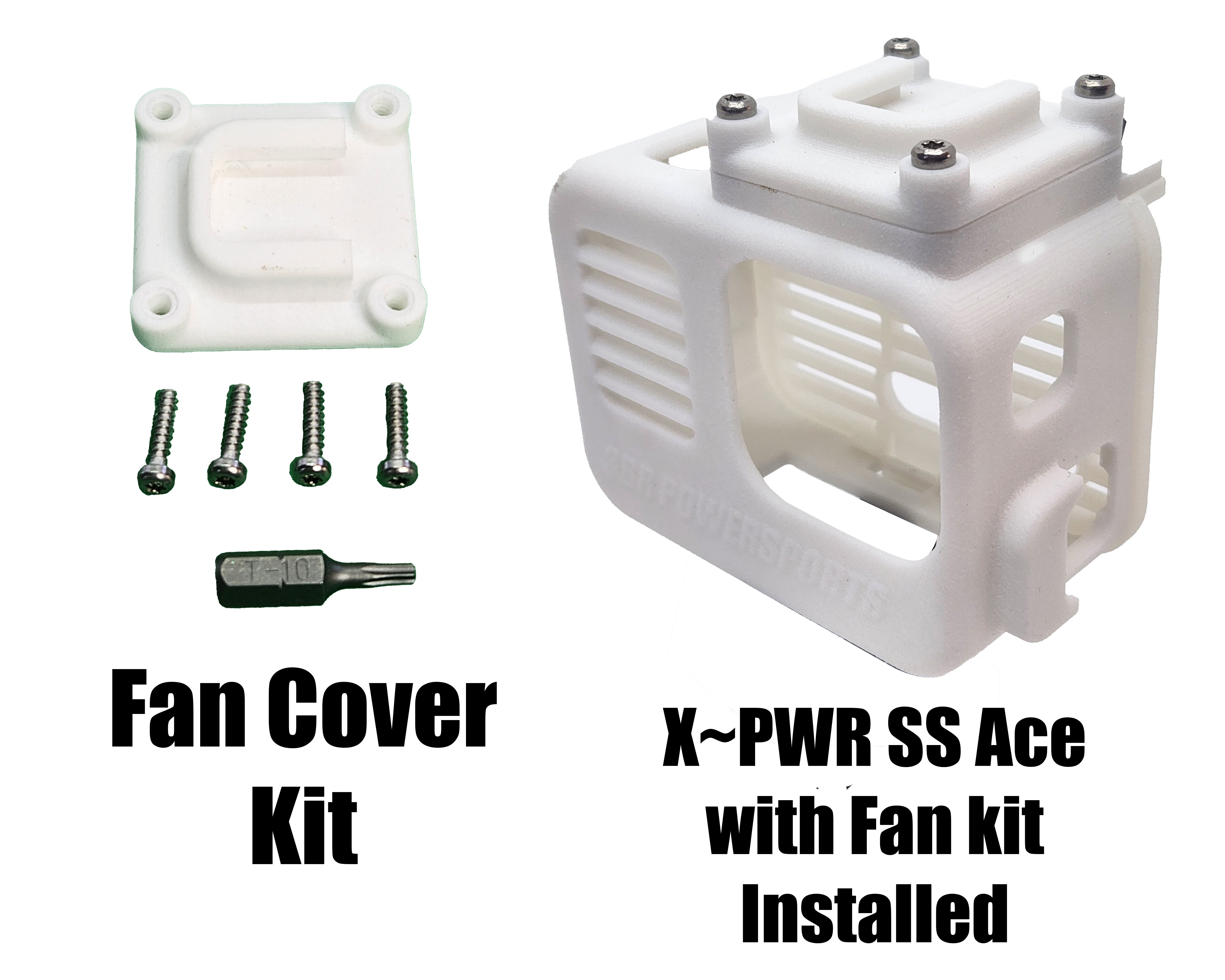 X~PWR SS Ace External Power kit with Sun Shield for Insta360 Ace