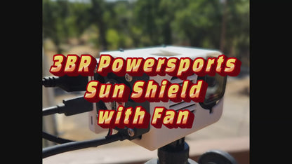 Sun Shield with Fan, fits GoPro HERO9/10/11/12/13