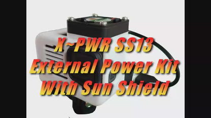 X~PWR SS13 External Power kit with Sun Shield fits GoPro HERO9/10/11/12/13