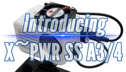 X~PWR SS A3/4 External Power kit with Sun Shield for DJI Action 3/4/5 Cameras