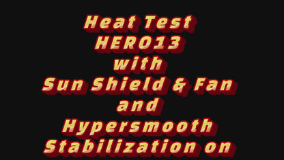 Sun Shield with Fan, fits GoPro HERO9/10/11/12/13