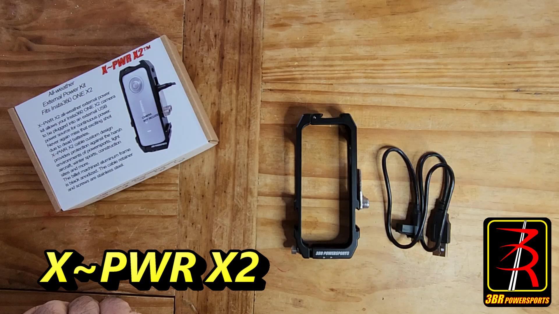 X~PWR X2 All-weather External Power for Insta360 ONE X2 Camera